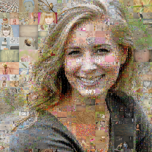Create Your Portrait Photo Mosaic – Unique Gift and Art Piece
