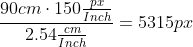 Formula PPI Width